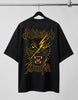 Acham Thavir | Oversized T-shirt | DTF Print | Black