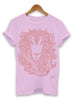 Aries | Womens T-shirt | Regular Fit | Pink