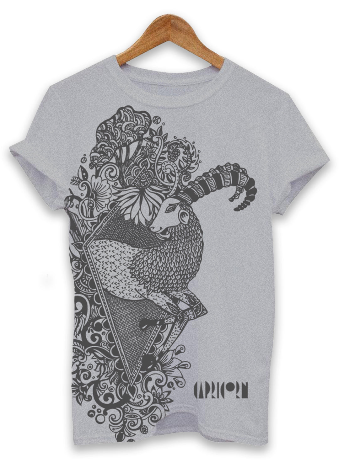 Capricorn | Womens T-shirt | Regular Fit | Grey