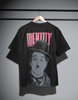 charlie chaplin oversized black tshirt by angi clothing