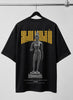 Chembian | Oversized T-shirt | DTF Print | Black