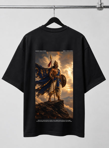 Chola King | Oversized T-shirt | DTF Print | Black