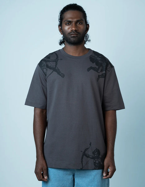 Cupid | Identity Is Everything | Oversized T-shirt | Dark Grey