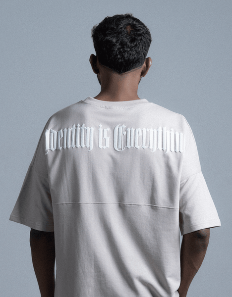 Identity Is Everything Kimono Sleeve Oversized tshirt angi clothing