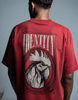 Rooster| Pigment Print | Identity Is Everything | Oversized | Brick Red