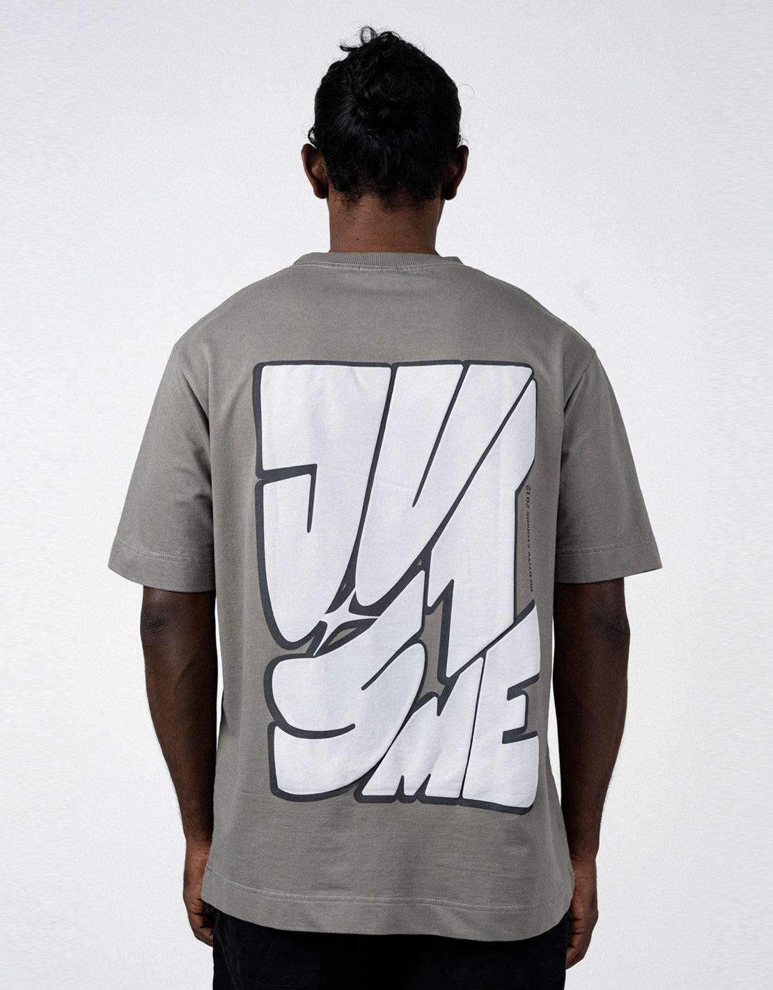 Just Me | Identity Is Everything | Oversized T-shirt | Grey