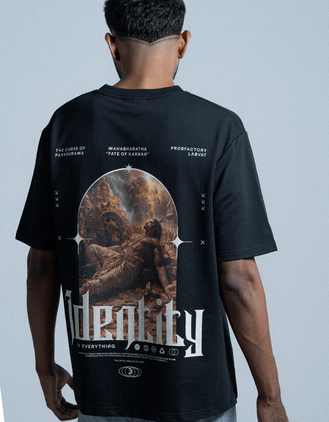 Karnan | Identity Is Everything | Oversized | Black