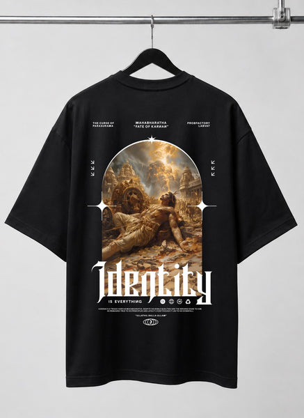Karnan | Oversized T-shirt | DTF Print | Black