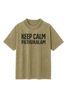 Keep Calm Pathukalam | Oversized T-shirt | Brown
