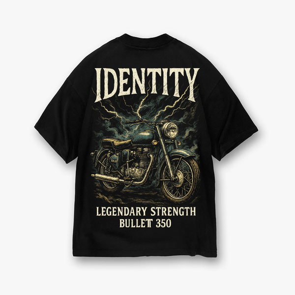Bullet | Identity Is Everything | Oversized T-shirt | Black