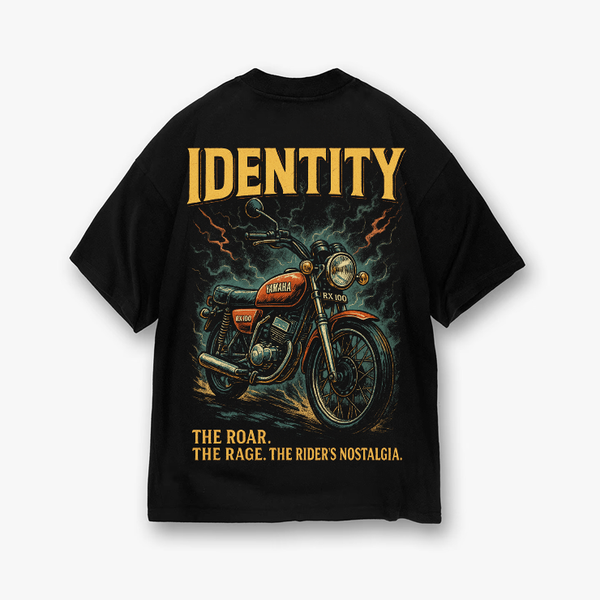 Yamaha | Identity Is Everything | Oversized T-shirt | Black