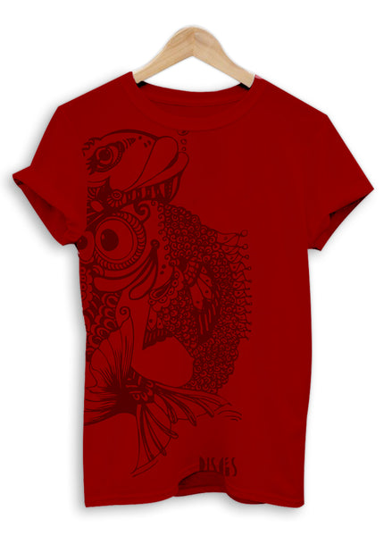 Pisces | Womens T-shirt | Regular Fit | Red