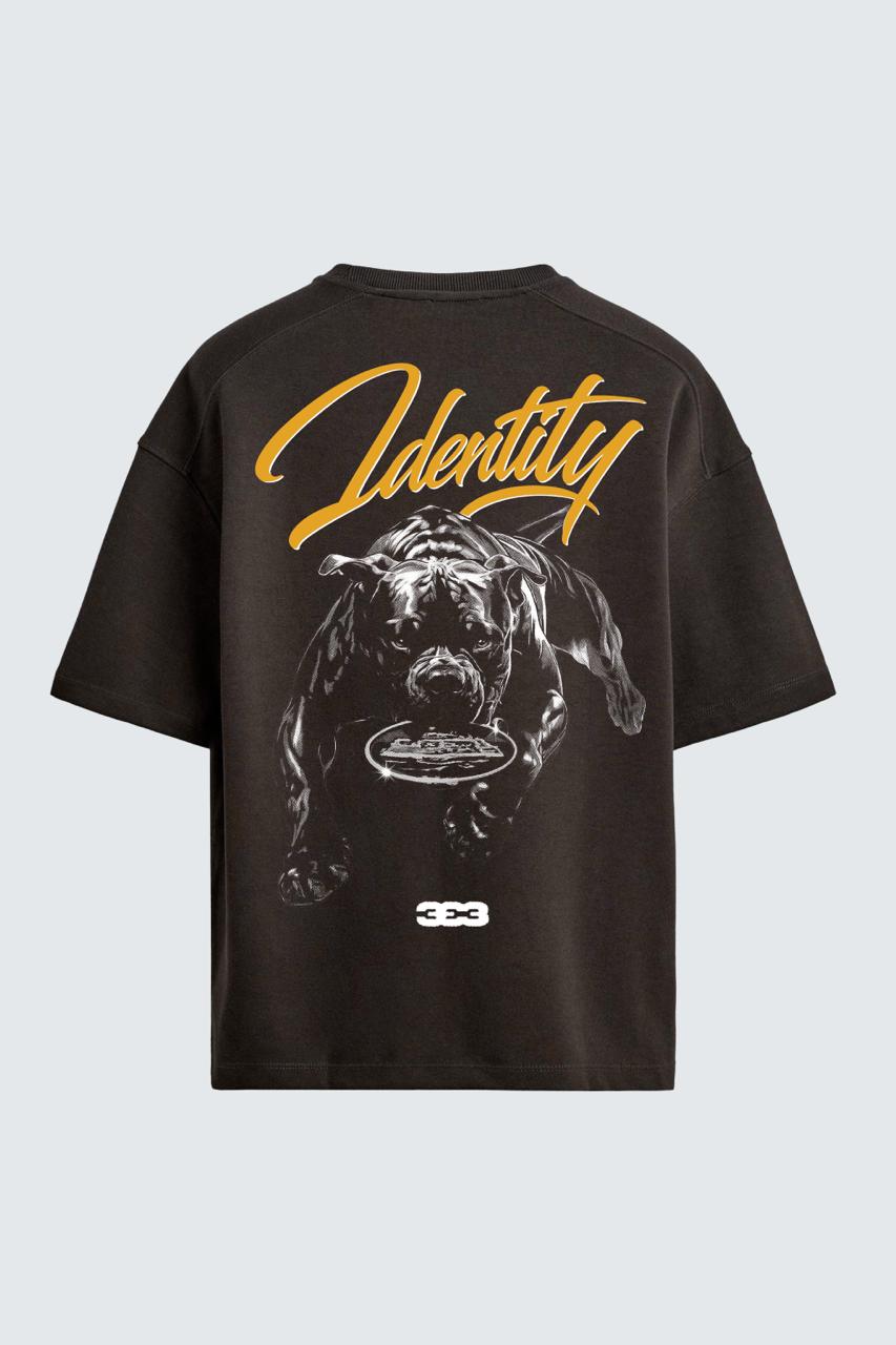 Ruthless | Identity Is Everything | Oversized T-shirt | Brown