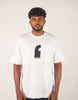 Comma | Identity Is Everything | Oversized T-shirt | White