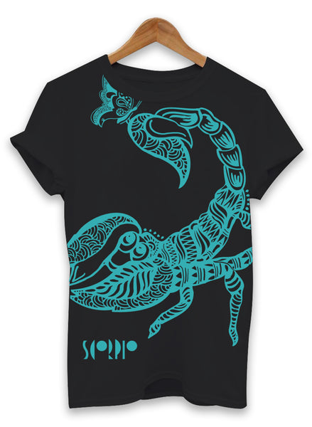 Scorpio | Womens T-shirt | Regular Fit | Black