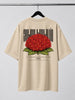 Vagai | Oversized T-shirt | DTF Print | Beige