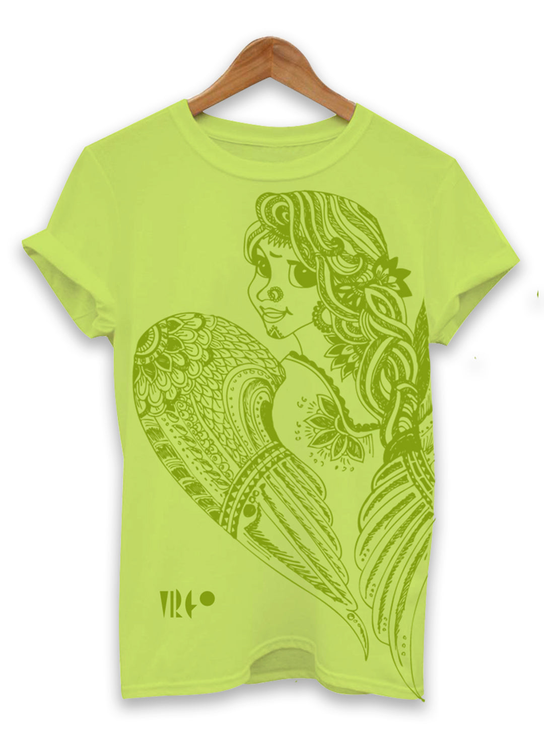 Virgo | Womens T-shirt | Regular Fit | Green