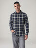 Checked Shirt | Identity | Navy Blue & Green