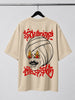 Theeyotru Vizhithiru | Oversized T-shirt | DTF Print | Beige