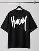 Hukum | Oversized T-shirt | DTF Print | Black
