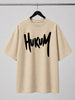 Hukum | Oversized T-shirt | DTF Print | Beige