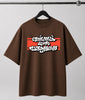 Ennam Pol Vazhkai | Oversized T-shirt | DTF Print | Brown