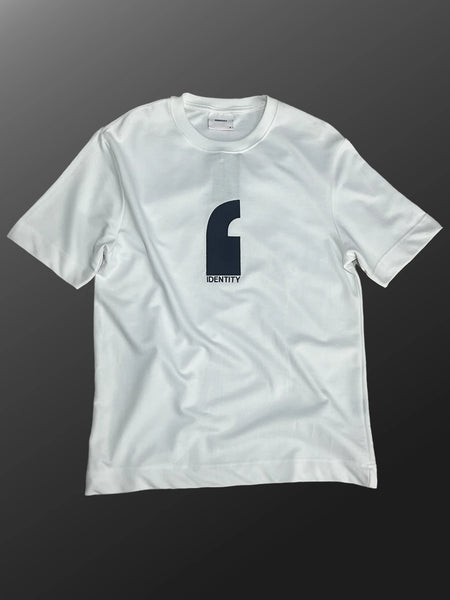 Comma | Identity Is Everything | Oversized T-shirt | White
