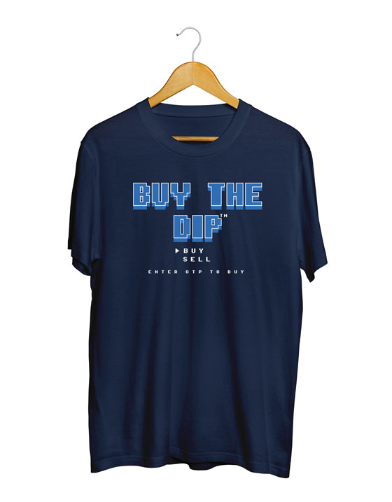 BUY THE DIP | CRYPTO T-SHIRT | BLUE
