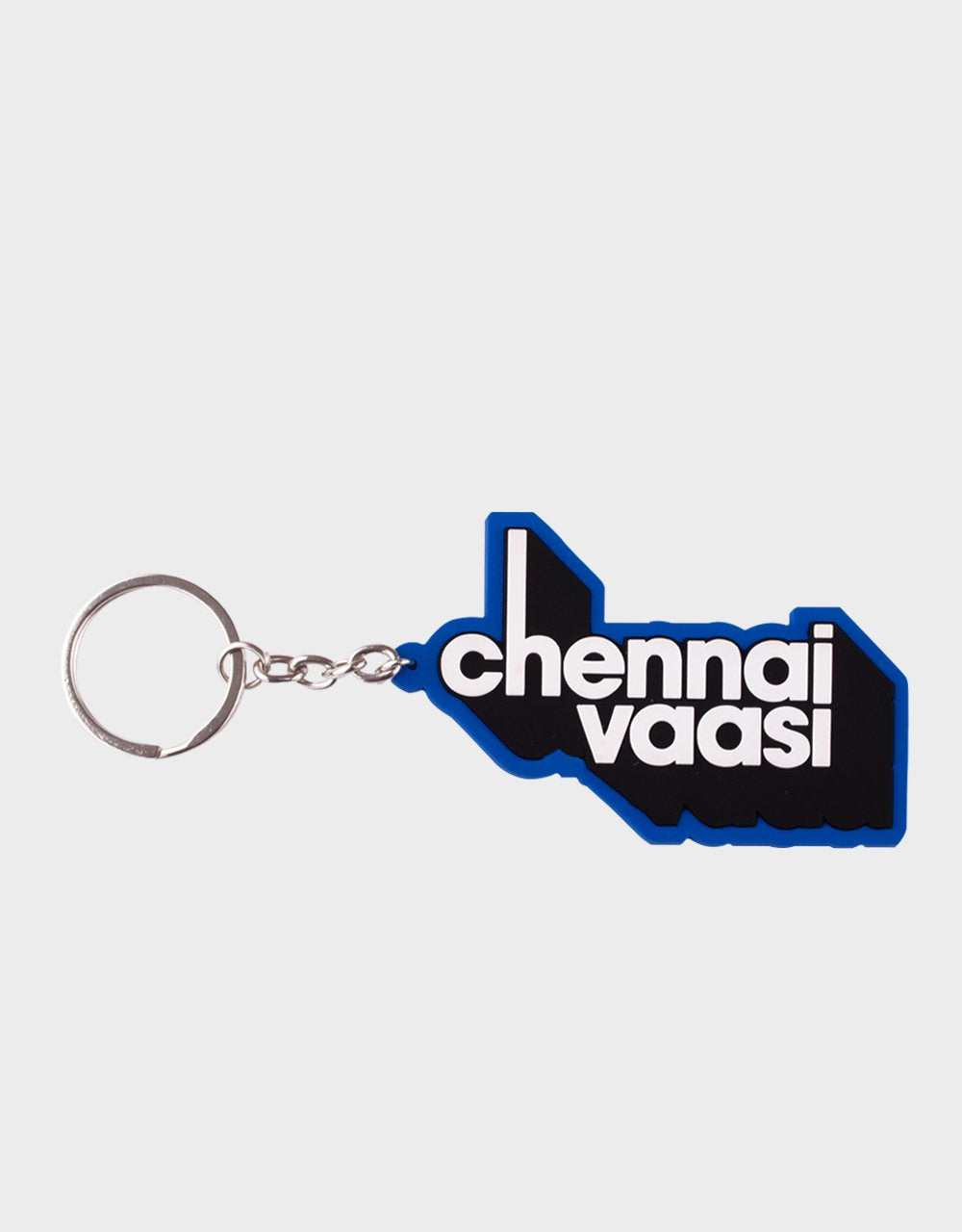 Chennai Vaasi Blue Keychain - Angi | Tamil T-shirt | Chennai T-shirt